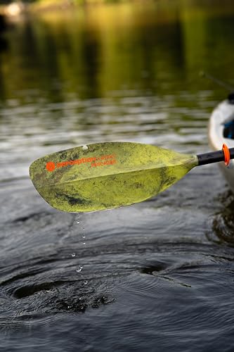 Perception Kayaks Pescador Adjustable Kayak Fishing Paddle -2 Piece Moss camo, 230-250cm/90.5-98.5”
