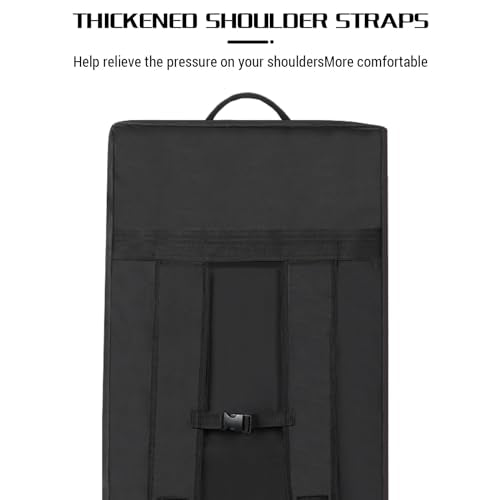 SOUUXIU 105L/125L Inflatable Paddleboard Bag Durable SUP Board Backpack Bag Large Capacity Stand Up Board Travel Bag Porta...