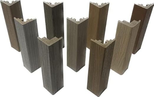 Foggy Wharf 12-Inch Composite Deck Corner Fascia Trim - HG Thermaform, Made for Trex Decks, OEM Materials, Easy Installation, Sold Individually
