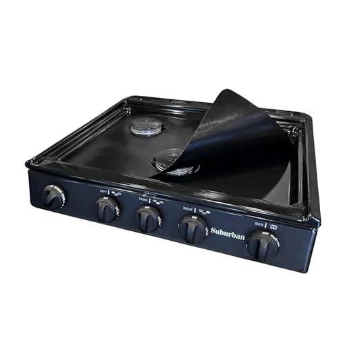 STOVEWRAP SWRV400 Stove Cover/Protector & Oven Liner - Precut to fit Suburban Triangle 3 Burner Stoves ONLY - Easy Clean/H...