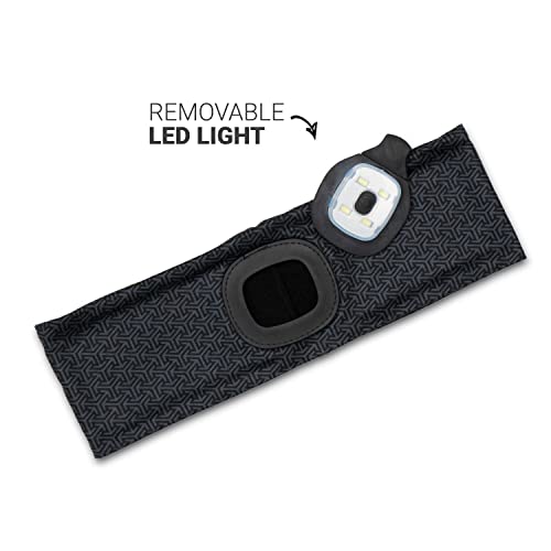 Gone For a Run Running LED Performance Fleece-Lined Reversible Beanies & Headbands | 3 Light Modes