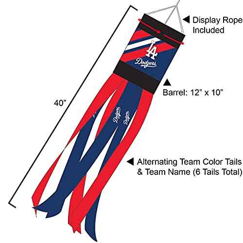 Los Angeles Dodgers Team Windsock