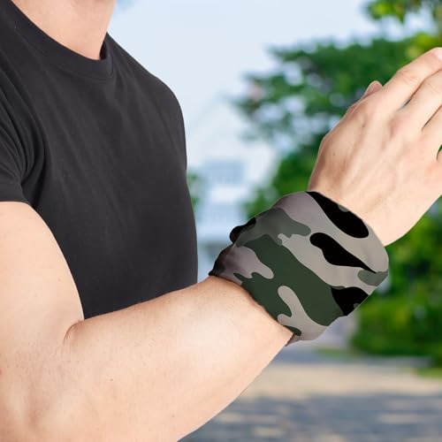 Camo Neck Gaiter Multifunctional Outdoor Face and Neck Cover for Hiking and Cycling