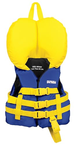 Airhead Infant's General Purpose Life Jacket, Coast Guard Approved, 15-30 lbs