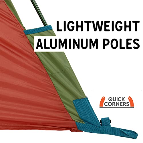 Kelty Tents Kelty Discovery Trail Backpacking Tent, Lightweight and Easy to Setup Backpacking Shelter with 2 Aluminum Pole...