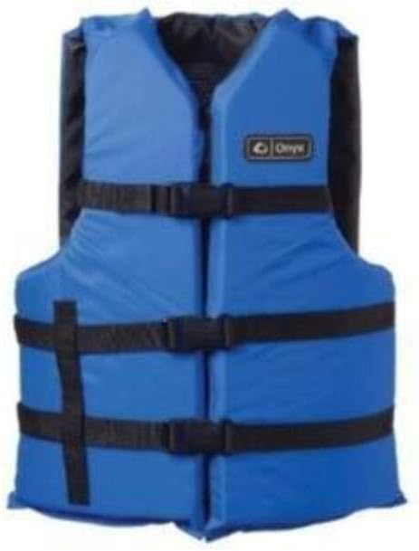 Onyx Absolute Outdoors Universal General Purpose Life Vest Blue (Oversize)