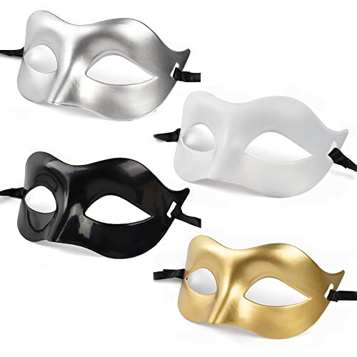 VYNYJOAN Masquerade Mask Decorative Costume Mask for Men Women