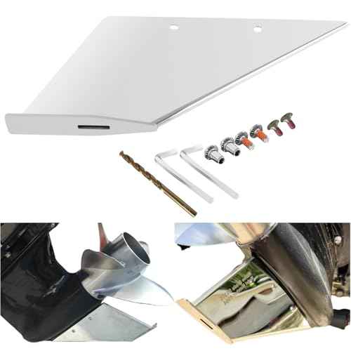 1905 Skeg Protector Guard for Mercury Mariner 75-300 HP 2 & 4 Stroke 1999-Present Stainless Steel Wear Tab 27211