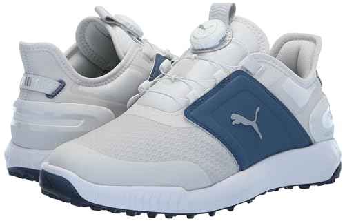 Puma GolfPuma 3760801112 Ignite Elevate Disc Feather Gray-Evening Sky-Puma 12 Mens