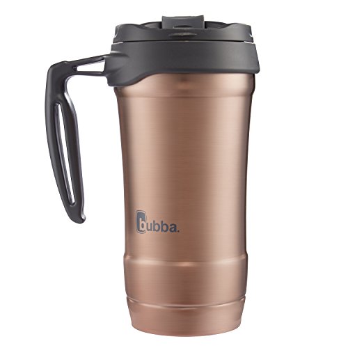 Bubba Hero Stainless Steel Travel Mug with Handle, 18 oz., Rose Gold