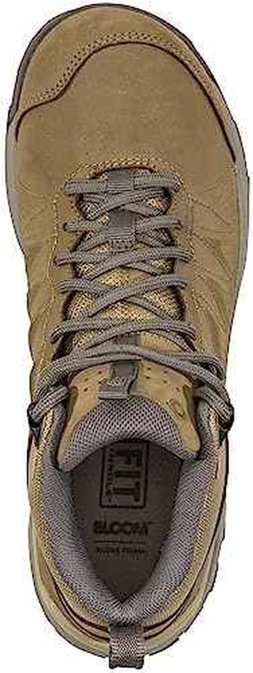 Oboz Women's Sypes Mid Leather B-Dry Waterproof Hiking Shoe, Acorn, 5