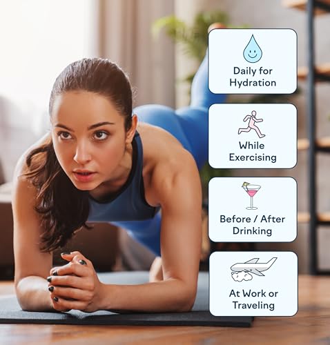 Feel Goods Hydration Hero, Sugar-Free Electrolyte Powder Packets for Daily Hydration - Electrolytes Drink Mix with Magnesi...