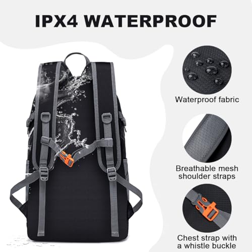 MIYCOO Backpack - Ultra Lightweight Packable Backpack for Travel Camping, Hiking Back Pack Waterproof Foldable Daypack for...