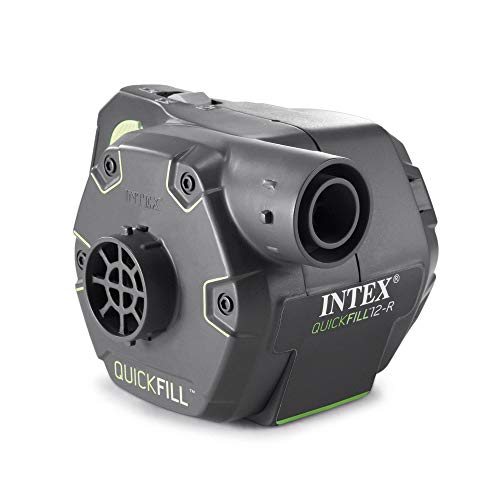 INTEX QuickFill Electric Air Pump: Inflates and Deflates Air Mattresses, Inflatable Kayaks, Boats, Toys