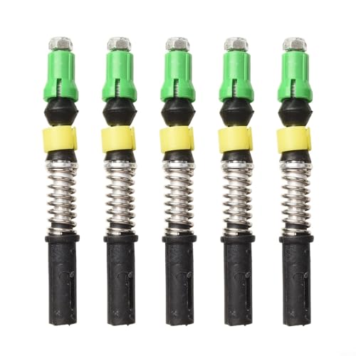 5-Pack Hiking Trekking Pole Internal Lock with Shock Absorbing Spring, Replacement Part for Carbon Fiber Walking Pole, Adj...