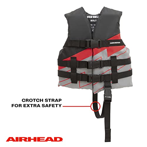 Airhead Bolt Life Vest | Closed Sided PFD | Child, Youth and Adult