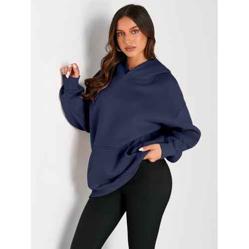 Trendy Queen Womens Oversized Hoodies Fleece Sweatshirts Fall Fashion Pullover Sweaters Winter Clothes