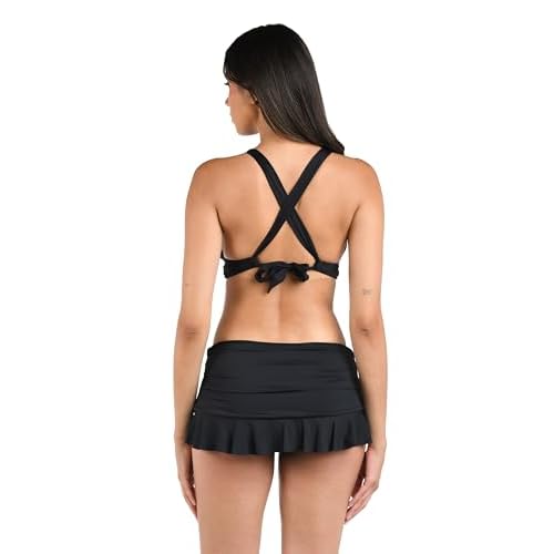 Island Goddess Halter Tankini Skirted Swimsuit Bottom