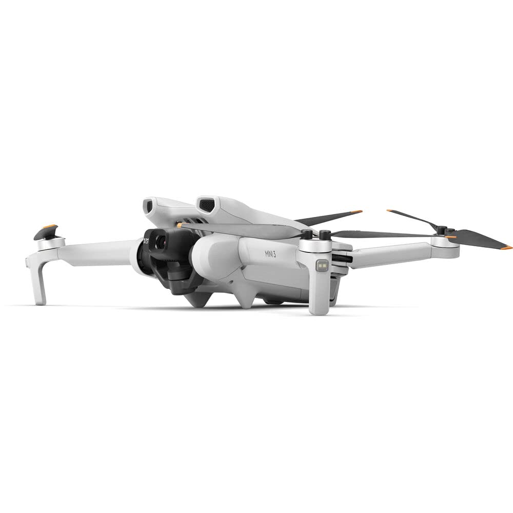 DJI Mini 3 Camera Drone Quadcopter + RC-N1 Controller (No Screen) + Fly More Kit, 4K Video, 38min Flight Time, True Vertical Shooting, Intelligent Modes Bundle w/Deco Gear Backpack +Accessories