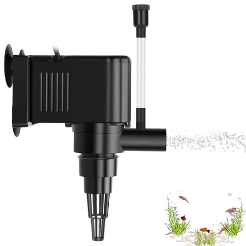 AquaMiracle Aquarium Powerhead Pump Circulating Water Pump 210 GPH for 40-60 Gallon Aquariums with Aerating Features