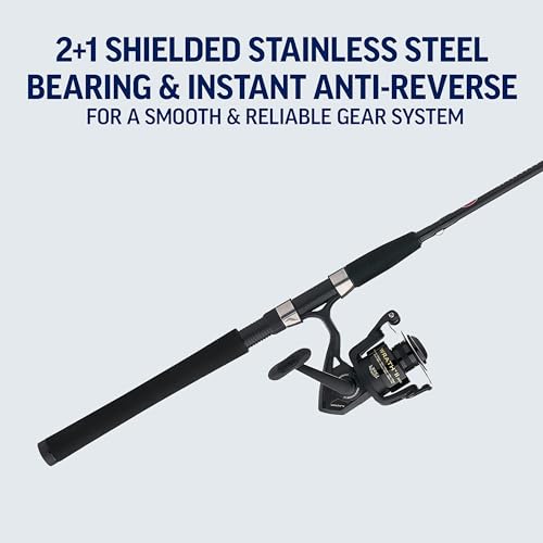 Penn Wrath II Spinning Reel and Fishing Rod Combo