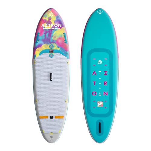 AZTRON Lunar AS-131D SUP Inflatable 9'9" Stand Up Paddle Board