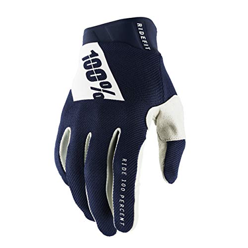 100% RIDEFIT Motocross Gloves - MX Dirt Bike & Powersport Riding Gear for Men