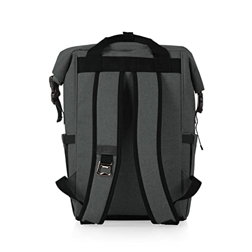 PICNIC TIME NCAA Unisex-Adult NCAA OTG Roll-Top Cooler Backpack, Hiking Backpack Cooler, Soft Cooler Bag
