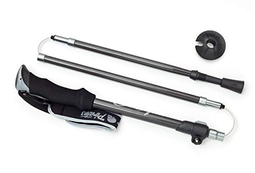 Erik Sports Side Arm 5-Piece Folding, Packable & Telescopic Travel Trekking Pole