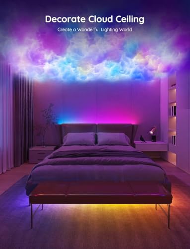 Govee RGBIC LED Strip Lights, Smart LED Lights for Bedroom, Bluetooth LED Lights APP Control, DIY Multiple Colors on One L...