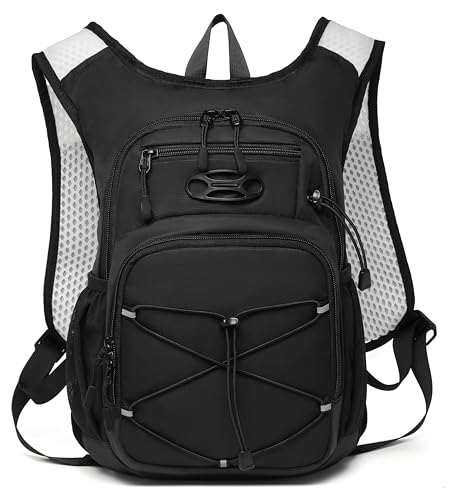 Wotony Lightweight Hydration Backpack with 2LOR 3LWater Bladder for Cycling Hiking Rave - Water Daypack for Men Women