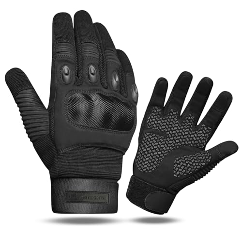 WESTWOOD FOX Motorcycle Gloves for Men and Women Power Sports Racing Gloves Full Finger Touchscreen Car Driving Glove Moto...