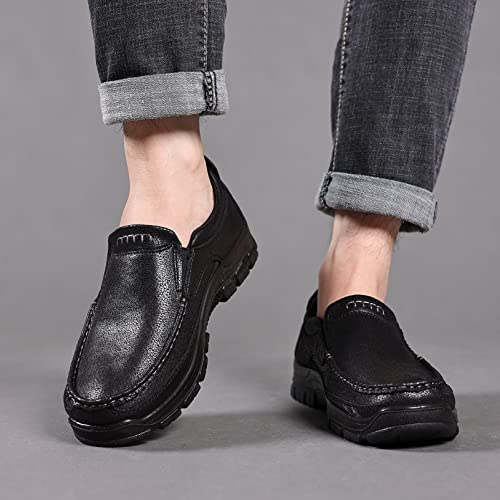 Coramtty Men's Slip on Loafers Casual Shoes Soft Lightweight Slippers Breathable Comfort Dress Shoes for Male Walking Flat...