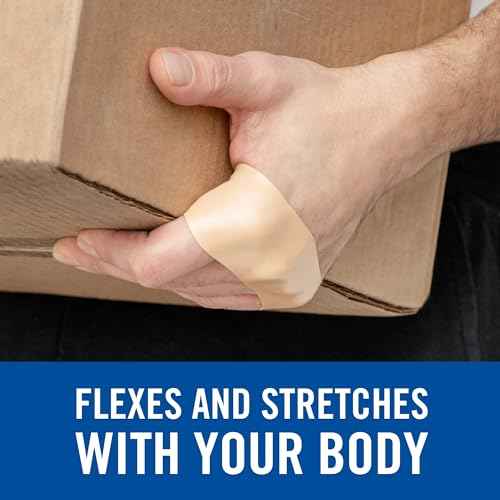 Nexcare Blister Prevention Tape, Waterproof Foam Medical Tape, Latex-Free, Sticks Firmly to Skin to Help Prevent Blisters - 1 in x 5 yds, 4 Rolls of Tape