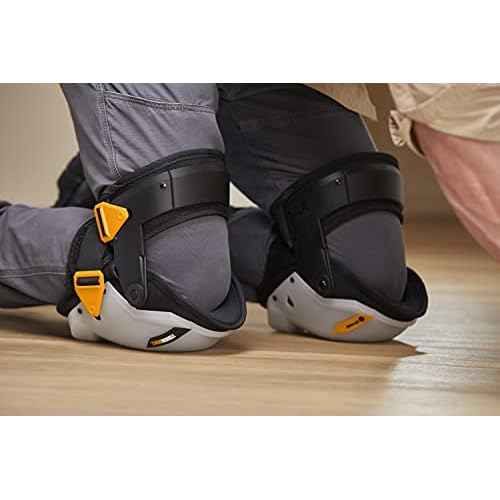 ToughBuilt - Heavy Duty Non-Marring Gelfit ¢â Thigh Support Stabilization Knee Pads - Comfortable, Adjustable, Ultimate Stability with Ergonomic Fit - TB-KP-G3R