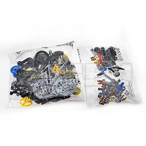 ASTEM 100+PCS Technic Gears and Axles Compatible with Technic-Sets,Gears-Rack (Gears-Pins-Axles Differential New) for Car ...