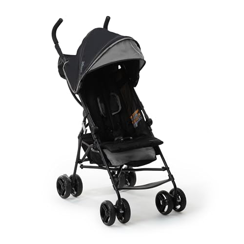 Ingenuity 3D Mini Convenience Stroller – Lightweight Stroller with Compact Fold, Multi-Position Recline, Canopy with Pop O...