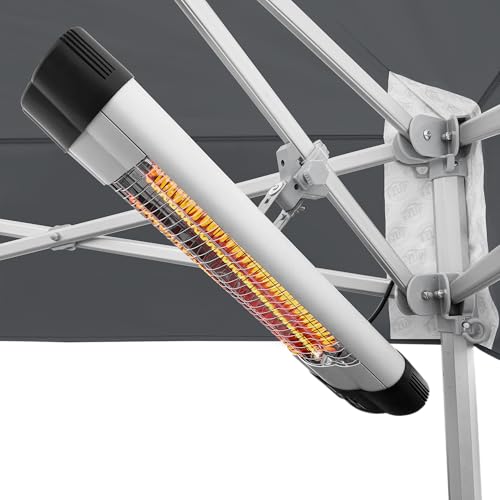 E-Z UP Infrared Indoor/Outdoor Canopy Heater Kit, Mounts on Canopy/Shelter, 3 Heat Settings, Remote Control (Canopy/Shelte...