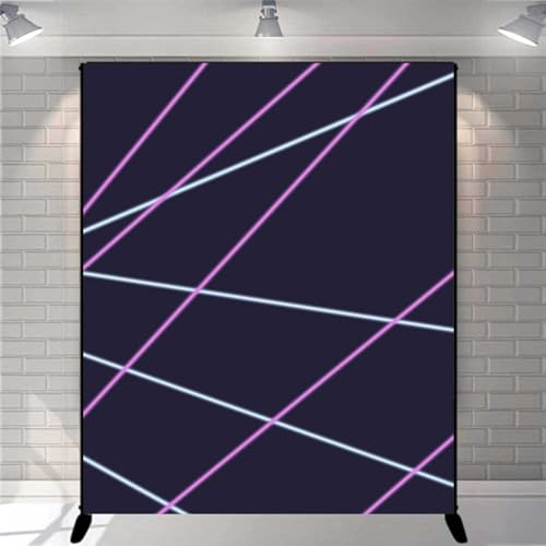Sensfun Laser Line Photography Backdrop Neon Laser Tag Birthday Party Night Game On Indoor Photobooth Background Glow Phot...