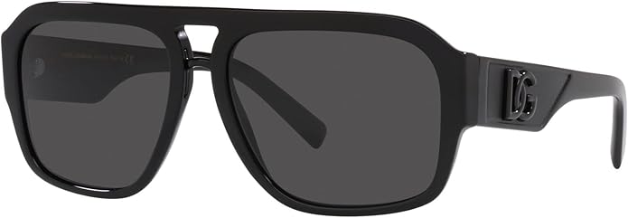 Dolce & Gabbana DG 4403 Shiny Black/Grey 58/16/140 men Sunglasses