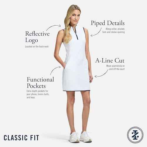 IZOD Women's Activewear Dress with Athletic Performance Stretch