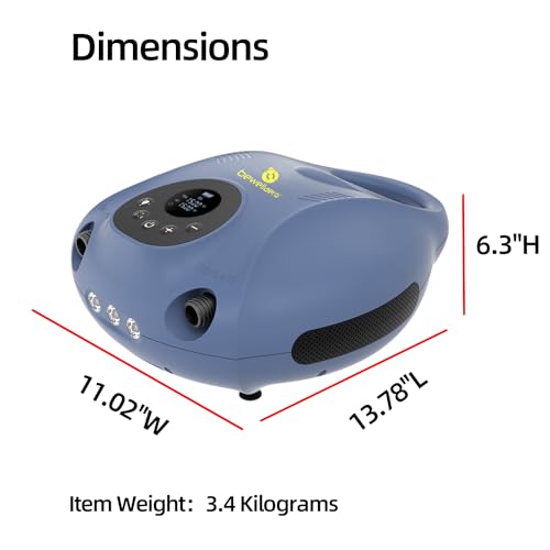 BEWELLAERO Paddle Board Pump Rechargeable Sup Air Pump Electric Portable with 10000mAh Battery, 25PSI High Pressure Inflat...