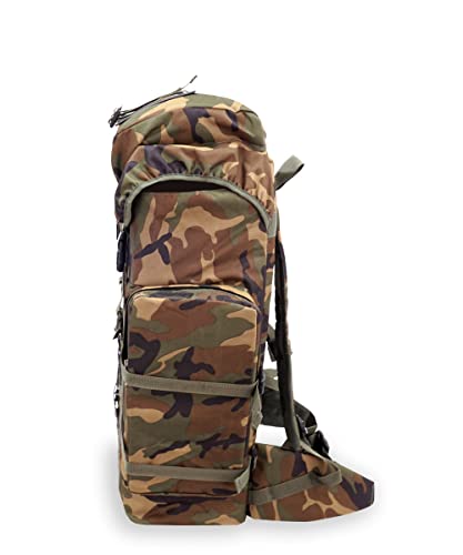 Everest Woodland Camo Hiking Pack, Camouflage, One Size