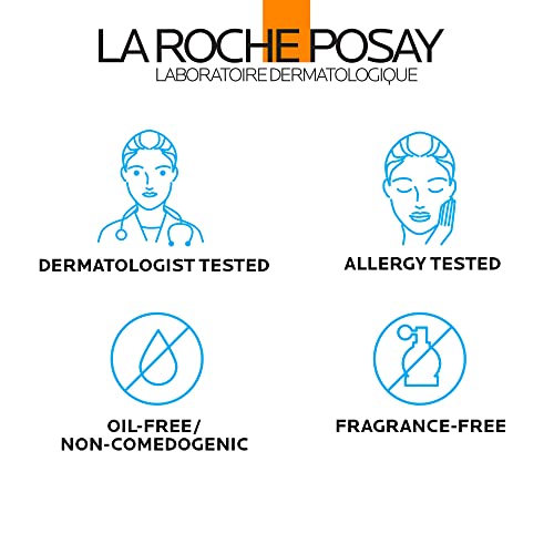 La Roche-Posay Anthelios Light Fluid Facial Sunscreen SPF 60, Lightweight Sunscreen For Face, Fluid Texture, Broad Spectru...
