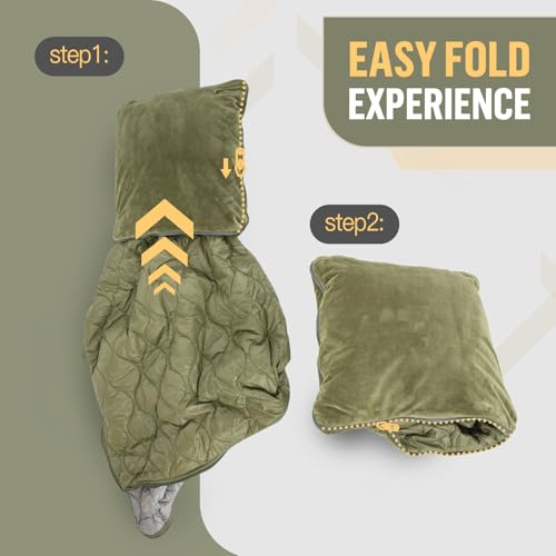 Night Cat Sleeping Bag with Internal-Frame Hiking Backpack 30L for Adults Ultralight Wearable Quilt 3 Seasons Suitable for...