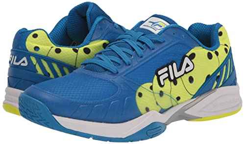 Volley Zone, Electric Blue/White/Safety Yellow, 9.5