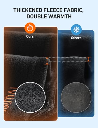 AstroAI Balaclava Ski Mask Winter Fleece Thermal Face Mask Cover for Men Women Warmer Windproof Breathable, Cold Weather G...