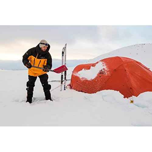 MSR Operator T-Handle Snow Shovel Red