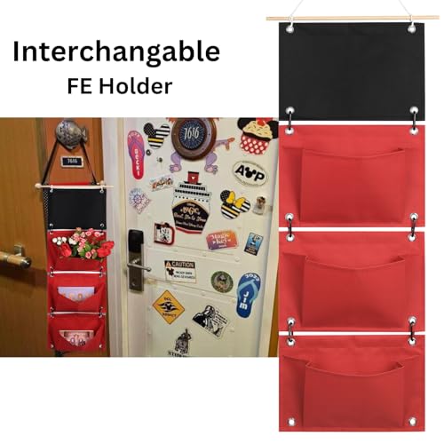 sussie daddy Interchangable Fish Extender FE Pouch for Disney Gift Exchange Single 2, 3 Pockets DCL Hanger Easy Add on Per...