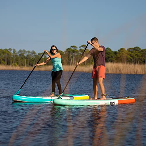DRIFT Aero 10 FT 8in Inflatable Adult Stand Up Paddle Board Kit Includes Accessories Adjustable Paddle iSUP Travel Bag Blo...